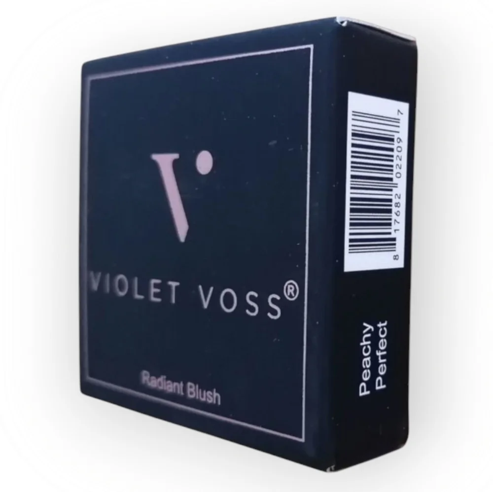 Violet Voss Peach Blush Peachy Perfect Radiant Powder Cruelty Free Makeup NWT - Picture 3 of 3